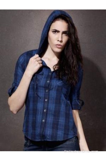 Roadster Women's Checkered Casual Shirt Roadster Women's Checkered Casual Shirt